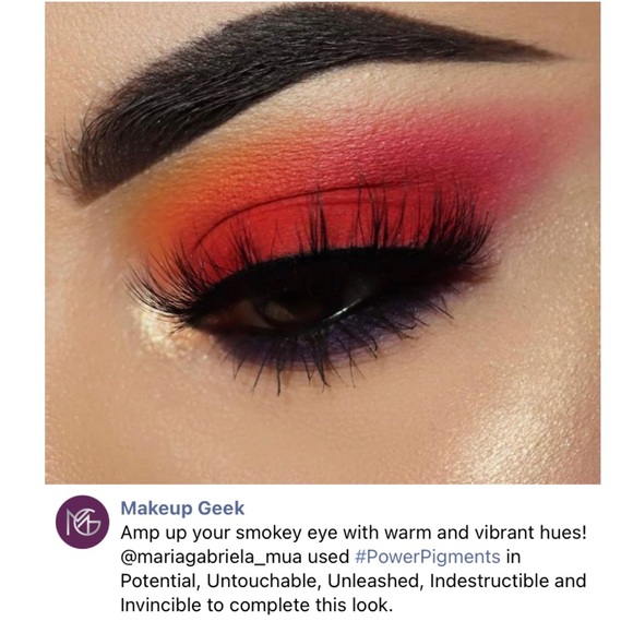 NWT Full Size MAKEUP GEEK Matte ‘Power Pigment’ Square Eyeshadow “UNLEASHED” - Picture 11 of 12